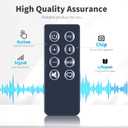 Replacement Remote Control Fit for Bose TV Speaker Solo Soundbar Series 2 II, Solo 5/10/15 Series II TV Sound System 732522-1110 740928-1120 838309-1100 845194-110 410376 (with Battery)
