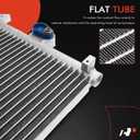 A-Premium Air Conditioning A/C Condenser Compatible with 2006-2011 Honda Civic & 2006-2011 Acura CSX, Sedan