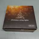 JMEXSUSS 168FT 600 LED Christmas Lights Outdoor Waterproof Clear Wire Warm White Christmas Tree Lights Plug in String Fairy Lights for Outside Indoor for Bedroom Wedding Party Holiday Xmas Decorations