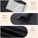 4 x No Show High Rise Bikini Panties Women's Seamless Hi Cut Underwear Pack (S)