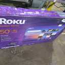 Roku Smart TV 2025  50-Inch Select Series, 4K HDR TV  RokuTV with Enhanced Voice Remote  Flat Screen LED Television with Wi-Fi for Streaming Live Local News, Sports, Family Entertainment