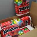 Brawny Tear-A-Square 3-Ply Paper Towels, 6 Double Rolls = 12 Regular Rolls (3 Packs of 2)