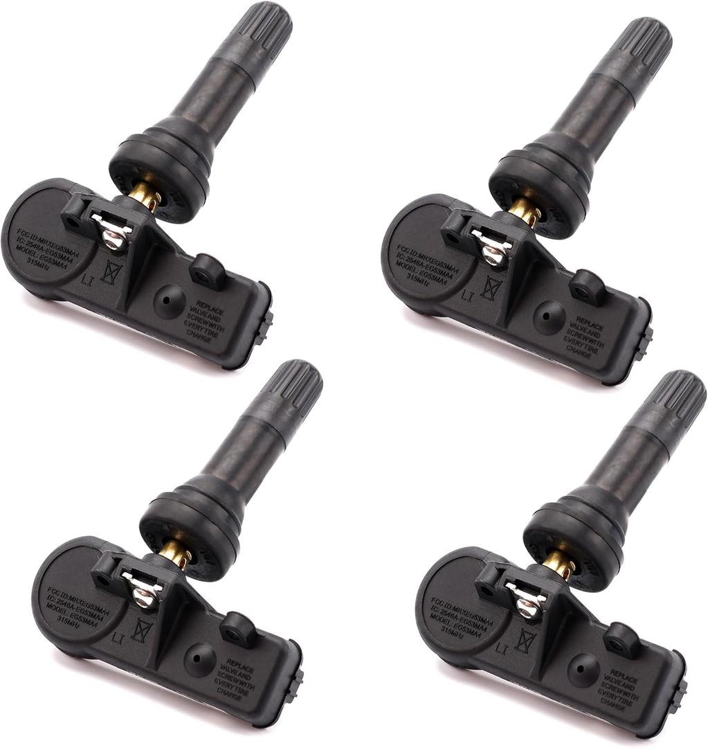 TPMS Tire Pressure Sensors 315MHz for Ford 2007-2008 F-150 Fusion Escape Lincoln 2007-2010 MKX MKZ Town Car OE# 6F2Z1A189A 6F2A1A176AE 6F2T1A150AE 7L1Z1A189A4PCS