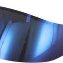 Soman R420 Helmet Visor Replacement, R420 Face Shield Alternatives Compatible with R420 Helmet UV Protection (Blue)