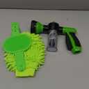 OJKGV High Pressure 8 in 1 Car Wash Brush Foam Gun,Garden Hose Nozzle Foam Cannon Bottle Soap Sprayer,Lawn, Car Wash, CleaningPatio, Pet Bathing1 (Green)