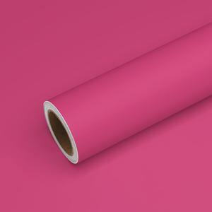 VEELIKE Thick Hot Pink Peel and Stick Wallpaper Self Adhesive Removable Waterproof Wallpaper for Girl's Bedroom 15.7''x354'' Decorative Wall Paper for Walls Cabinets