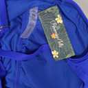 Blooming Jelly Womens One Piece Swimsuit Tummy Control Bathing Suit Gold Metal Tie Knot 2026 Swim Dress, Blue, Size XL