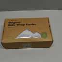 KeaBabies Baby Wrap Carrier - All in 1 Original Baby Carrier Newborn to Toddler Sling, Easy to Wear, Hands Free Bonding, Lightweight, Breathable Infant Wraps (Light Heather) (One Size (Pack of 1))