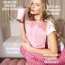 Truvani Organic Plant Based Protein Powder | Strawberry | 20 Servings