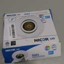 NICOR Lighting 2 inch LED Gimbal Recessed Downlight in White, 4000K (DGD211204KRDWH)