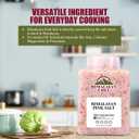 Himalayan Chef Pink Himalayan Salt Coarse Grain, 5 lbs Plastic Jar - Pure, Natural, Kosher, Mineral-Rich, Ideal for Grinder Refills, Cooking, Seasoning (EXP 02/01/31)