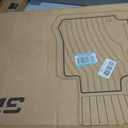 3W Floor Mats for Toyota Tundra 2014-2021 CrewMax Cab, TPE All Weather
