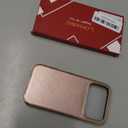 LOHASIC Leather Case for iPhone 17 Pro Max, 6.9 inch 2025 Slim Elegant Back Cover with Soft Microfiber Lining Protective Phone Cute Cases for Girls Women, Rose Gold