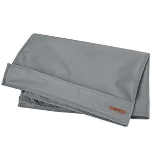 LE SURE Washable Dog Bed Cover Replacement - Medium Size Plush Fleece Cover for Orthopedic Egg Crate Foam Pet Mat 30x20x3 Inches