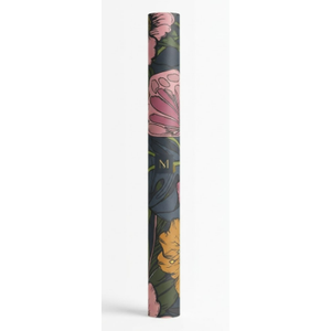 HLNIUC Vibrant Tropical Floral Peel and Stick Wallpaper 17”X118”Bold Bright Colorful Removable Wall Mural Pink Peony and Butterfly Contact Paper Tropical Botanical Leaves Art Paper for Living Room