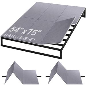 BlissBoard Bunkie Board Full Size 54"x75", 10mm Under Mattress Support, Breathable, Noise Minimizing, Moisture Resistant Bunky Board for Sagging Mattress for Platform Bed Frames and Box Springs