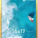 Gold 14x17 Picture Frame Lightweight yet Durable Frame Wall Hanging