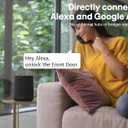 Built-in WiFi Keyless Entry Door Lock with Keypad, App Remote Control, No Bridge Required, Auto Lock, IP65