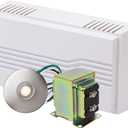 Newhouse Hardware Hardwired Chime Kit with 16-Volt/30VA Transformer and Recess-Mount Metal Satin Nickel Button