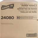 Genuine Joe-GJO24080 2-Ply Household Roll Paper Towels (Pack of 30) - WHITE, 160 Count