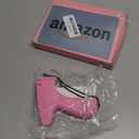 Stitch Gun for Clothes - Handheld Stitch Gun Quick Clothing Fixer - Tagging Gun - Includes 6 Needle, 1000 Black Fasteners & 1000 White Fasteners (Pink)