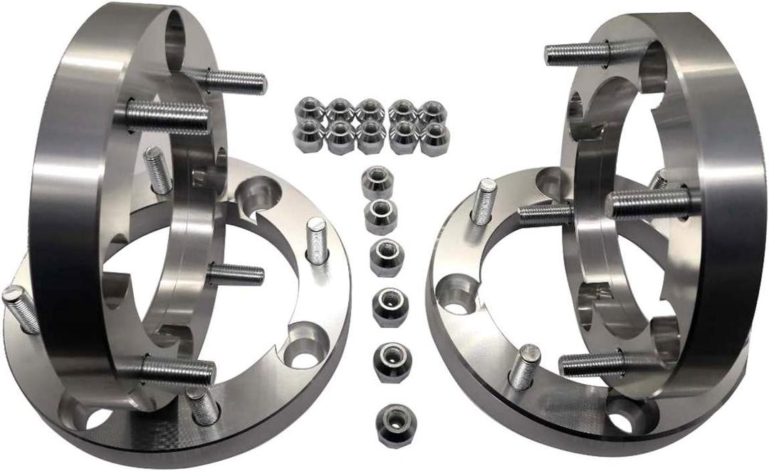 Heavy Duty 1" Wheel Washers Replacement for 4/156mm Bolt Pattern Polaris 3/8" Studs to Polaris 12mm Wheels 2008-2014 RZR Ranger 500/800 (Set of 4) Heavy Duty 1" Wheel Washers Replacement for 4/156mm Bolt Pattern Polaris 3/8" Studs to Polaris 12mm Wheels 2008-2014 RZR Ranger 500/800 (Set of 4)