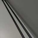 31"/78.5cm Garden Swing Replacement Bars, Matte Black Metal Round Rods for Hanging Swing Seat to Frame(2PCS/CTN)