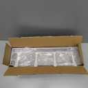 Over The Door Hooks Organizer,Over Door Hanger Towel Rack Mesh Basket with 12 Hooks,Back of Door Storage Organizer for Bedroom,Bathroom,Kitchen,Office(White)