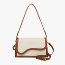 TELENA Travistar Crossbody Bags for Women Trendy - Small Cross Body Purse Shoulder Bag Leather Handbags Evening Clutch with 2 Straps