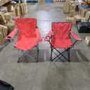 Anytime Chair for Camping, Sports, and The Outdoors w/Carry Bag, Camping Chairs for Adults, Folding Chair for Outside, (by Caddis Sports) pair
