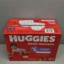 Huggies Size 3 Diapers, Little Movers Baby Diapers, Size 3 (16-28 lbs), 136 Count, Packaging May Vary