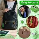 3 x 4 PCS Little Ouchies Pain Fidget Toy, Pocket Mini Pain Stim Fidget Toys for Office Workers to Stress Relief, 3D Printed Spiky Grippie Stim Keychain (Colorful 5)