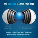 TaylorMade Golf 2024 TP5 Stripe ONE Dozen Golf Balls