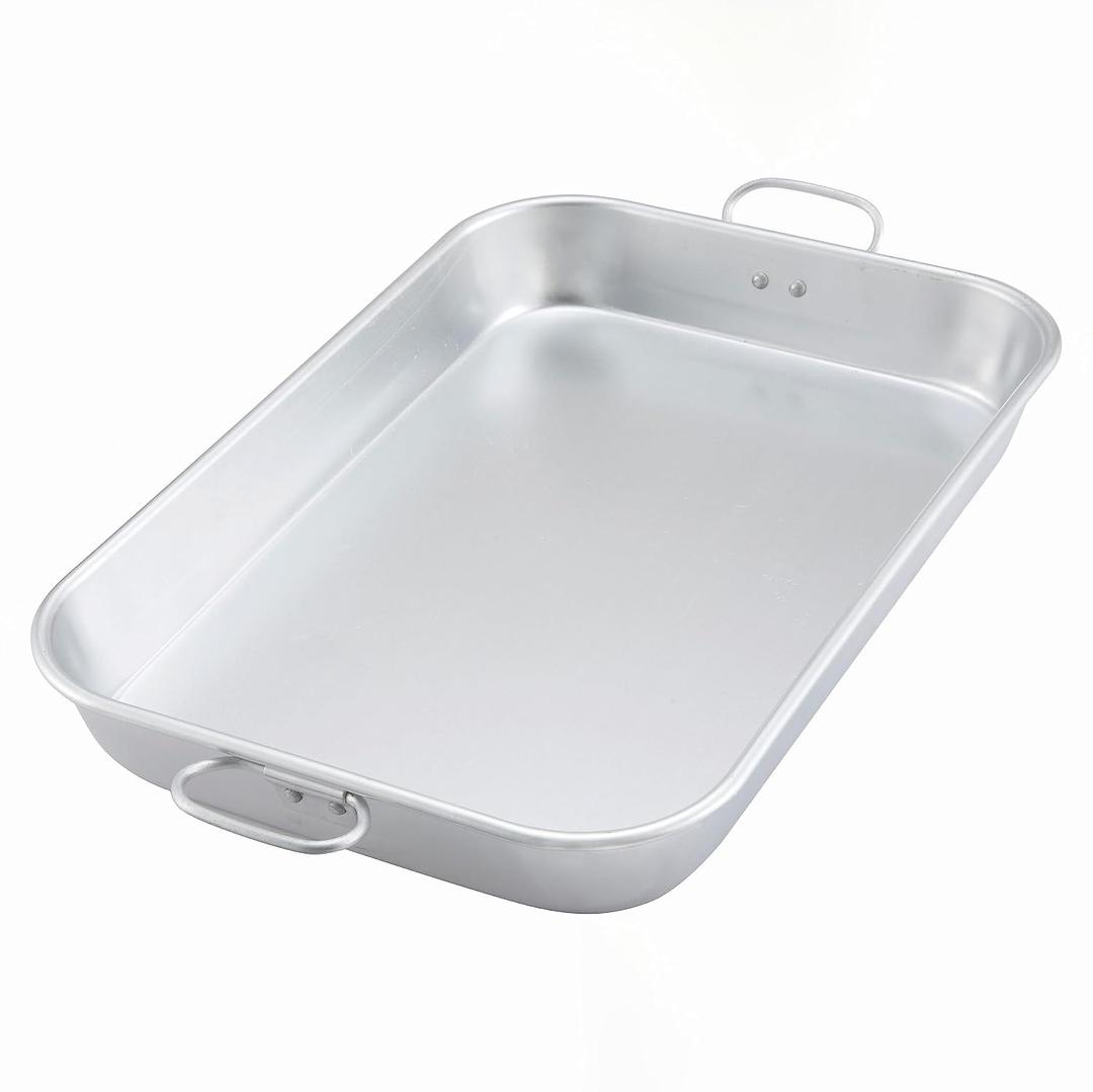 Winco 17 3/4" 17.9 x Aluminum Bake Pan with Handle