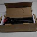 TONIAL1 Inch Double Curtain Rods for Windows 66 to 120 Inches, Heavy Duty Decorative Drapery Rod 32 to 144 Inches with Classic Cap Finial, Black