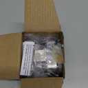 TAILI Patented Strong Suction Cup Hook, 304 Stainless Steel Bathroom Suction Cup Holder for Towel, Loofah, Bathrobe, Damage-Free Hanging Shower Wall Hook, Double-Hook Widening Design, 2 Pack, Silver