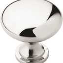 Amerock Edona 1-1/4 in (32 mm) Diameter Cabinet Knob - 10 Pack