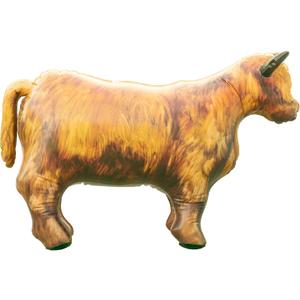 Highland Inflatable Cow, Decorations for Birthday Party Supplies, Cow Wild West Farm Theme Gift Toy, Blow Up Bull UFO Cow Decor, Inflables Para Fiestas Buffalo Balloon, Bison Ox Fun Decoy