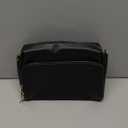 FYY Small Crossbody Bags for Women Vegan Leather Crossbody Purses for Women Travel with Adjustable Shoulder Strap (Black)