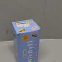 Kids Water Bottle 14oz with Silicone Straw Lid - Insulated Toddler Water Bottle Stainless Steel Keeps Cold 24H, Leak Proof & Unicorn Rainbow Prints Girls Design | Custom Name Tag for School, Pink