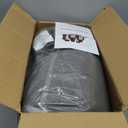 Skechers Memory Foam Car Seat Covers, Air Cool Mesh Thick Seat Covers, Car Seat Full Sets, Airbag Compatible, Automotive Comfort Protection for Most Cars, Vans, Trucks, SUVs, Gray