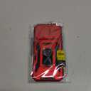 DEERLAMN Case for iPhone 17 6.3-Inch with Slide Camera Cover + Screen Protector (2 Packs), Rotated Ring Kickstand Military Grade Shockproof Protective Cover-Red