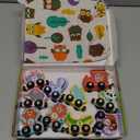 Zeoddler Toys for Toddlers, 11 Magnetic Wooden Animals Train Set, Montessori Toys for Toddlers, Preschool Learning Activities for Kids, Birthday Gifts for Boys, Girls