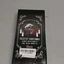 12PCS 10-Inch Black Bleeding Taper Candles,Vampire Tears Taper Candles- Unscented Ideal for Halloween, Christmas, Rituals, and Themed Party Decor