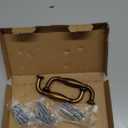 khtumeware 2 Pack 4inch(102mm) Hole Center Antique Brass Cabinet Pulls Solid Heavy-Duty Tradition Handles Hardware for Bathroom Dressers Pull cabinets wardrobes Closet Doors