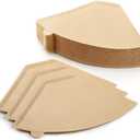 100 Count #4 Unbleached Paper Coffee Filters for Cuisinart, Ninja, BLACK+DECKER & other 8-12 Cup Coffee Makers - Perfect Paper Filter for Pour Over and Drip Coffee