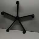 Generic Home Office Swivel Chair Base – Durable, Steady and Easy Installation – Perfect for Criss Cross and Cross Legged Chairs with Replacement Casters (Black, Base+Wheel)