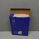 MIULEE Faux Linen Curtains 84 Inch Length 2 Panels Natural Semi Sheer Curtain with Back Tab Rod Pocket, Light Filtering Window Privacy Burlap Drapes for Living Room Bedroom 42W x 84L Linen