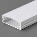 1 5 10 20 Pack 3.3ft/ 1meter U Shape Led Aluminum Channel, Ceiling Lighting Track Rail for Garage Office Living Room, Plaster Led Trim(10 pcs,30x10mm(1 1/8" x3/8"))