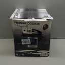 Megachef 6 Quart Stainless Steel Electric Digital Pressure Cooker with Lid